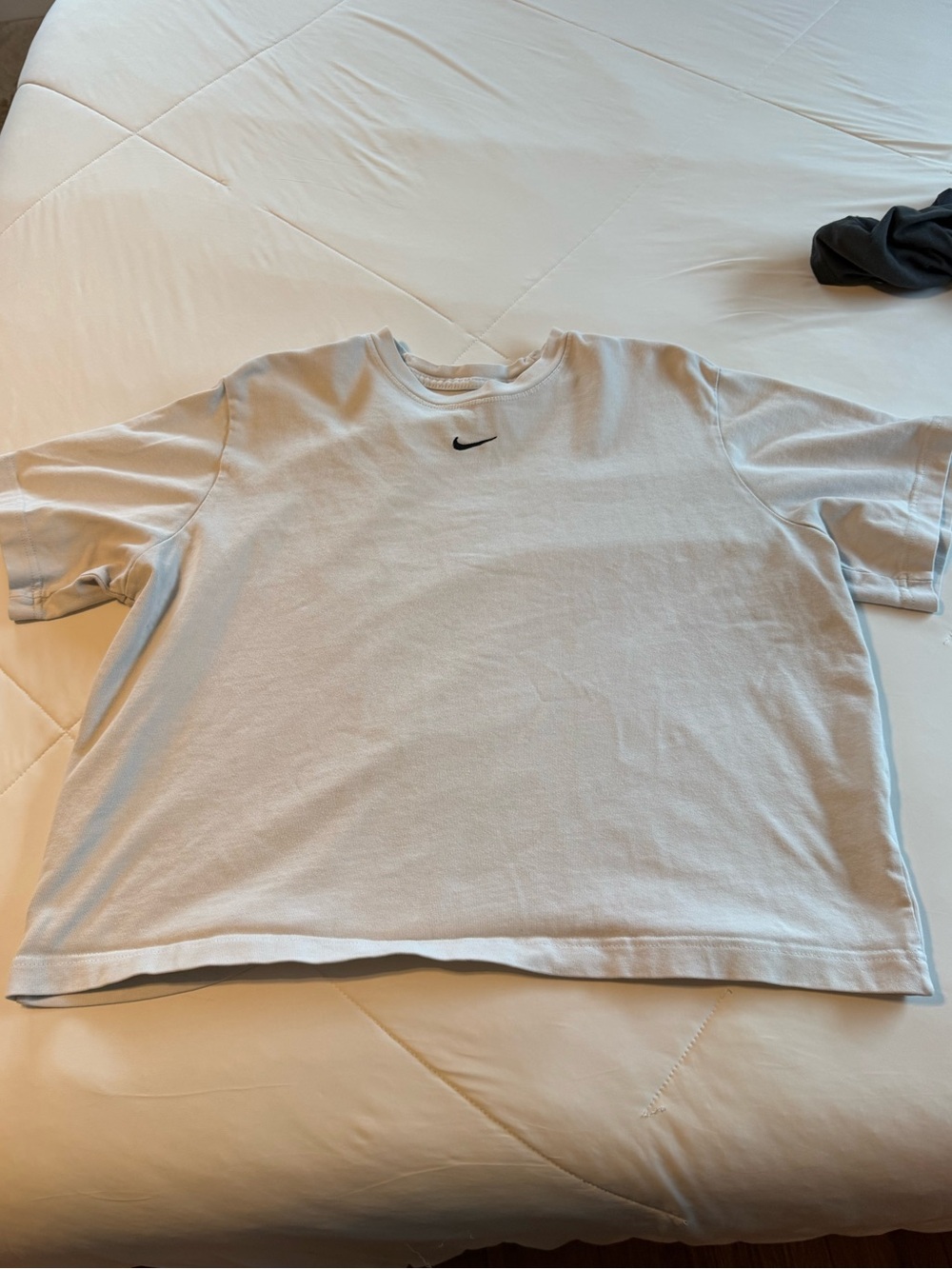 Nike White Short-Sleeve oversized Crew T-Shirt